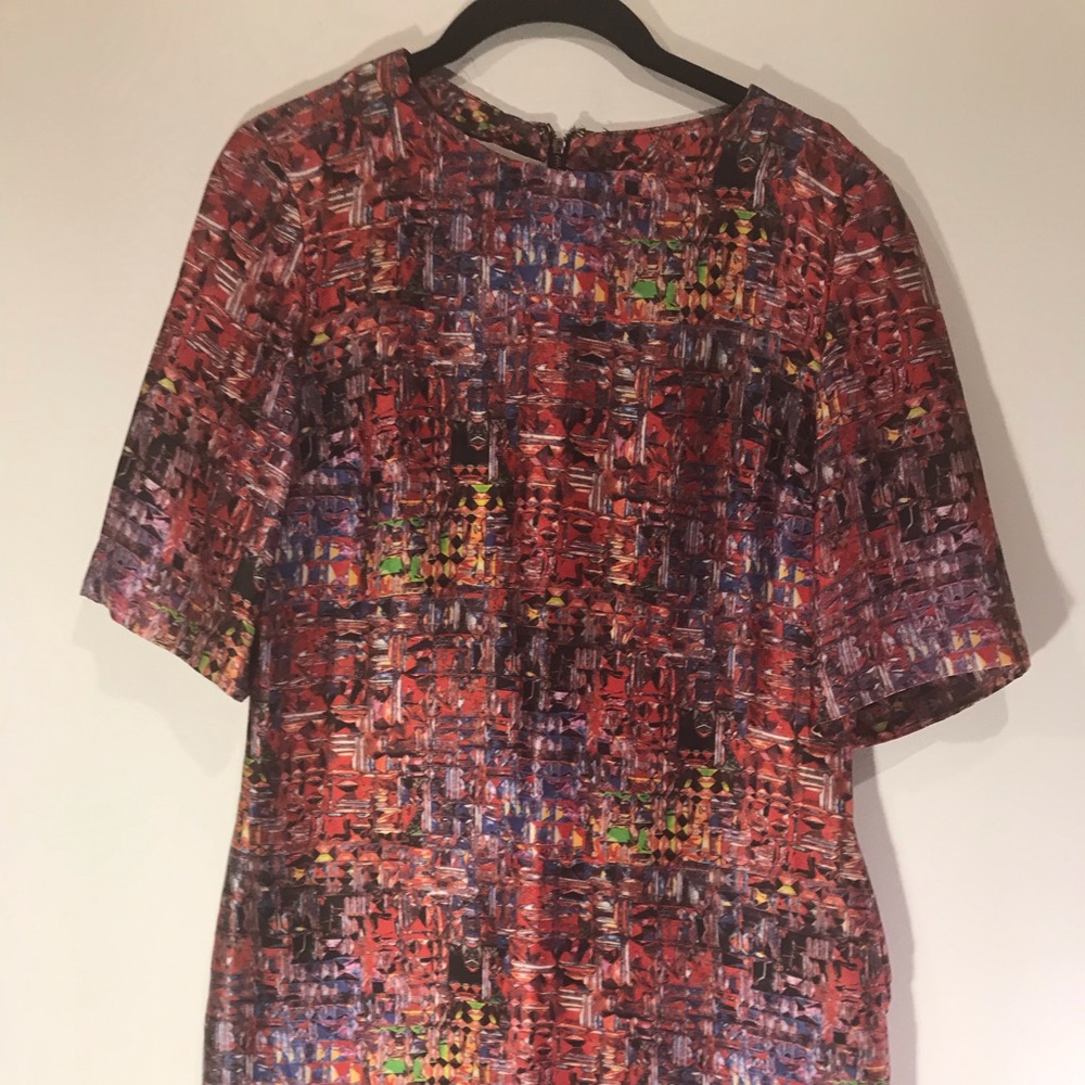 Silk custom made dress